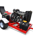 Buffalo Turbine Cyclone BT-D1003 Debris Blower with high-powered diesel engine, heavy-duty turbine, and 360-degree directional airflow nozzle
