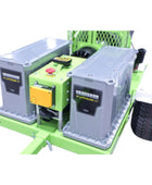 Buffalo Turbine Cyclone EKB Debris Blower with electric-start Kohler engine, high-velocity turbine, and 360-degree airflow nozzle