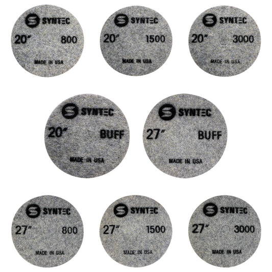 EDCO Syntec PRO-Tooling Burnishing Pads 20 Inch and 27 Inch