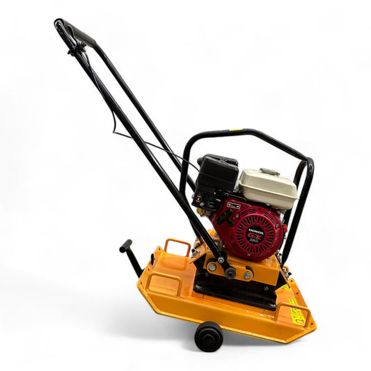 HOC HC100 17 Inch Commercial Honda GX160 Plate Compactor + Reversible Handle