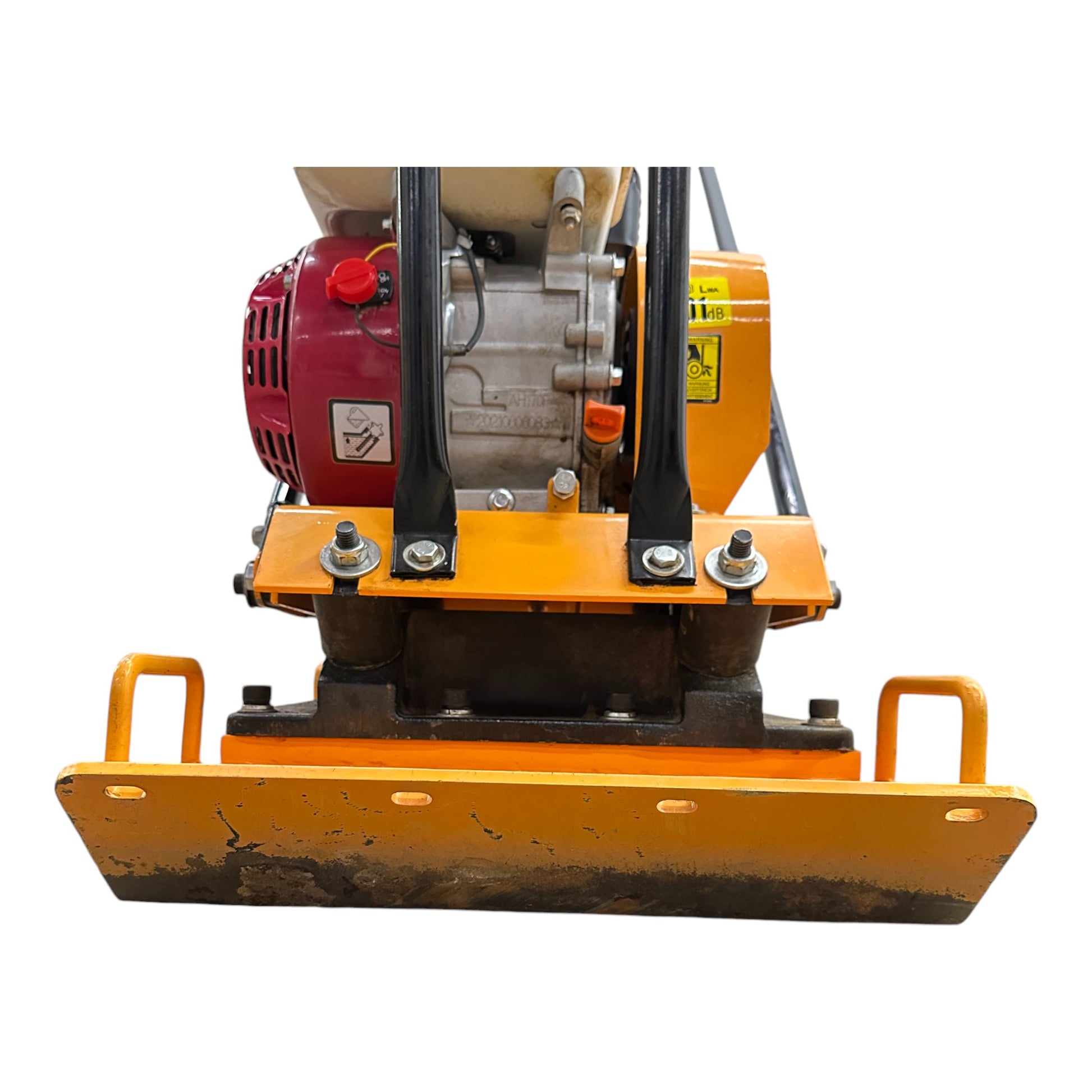 HOC HC100 17 Inch Commercial Honda GX160 Plate Compactor + Reversible Handle