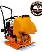 HOC C60 14 Inch Commercial Plate Compactor - Honda GX200, Wheel Kit, Water Kit A