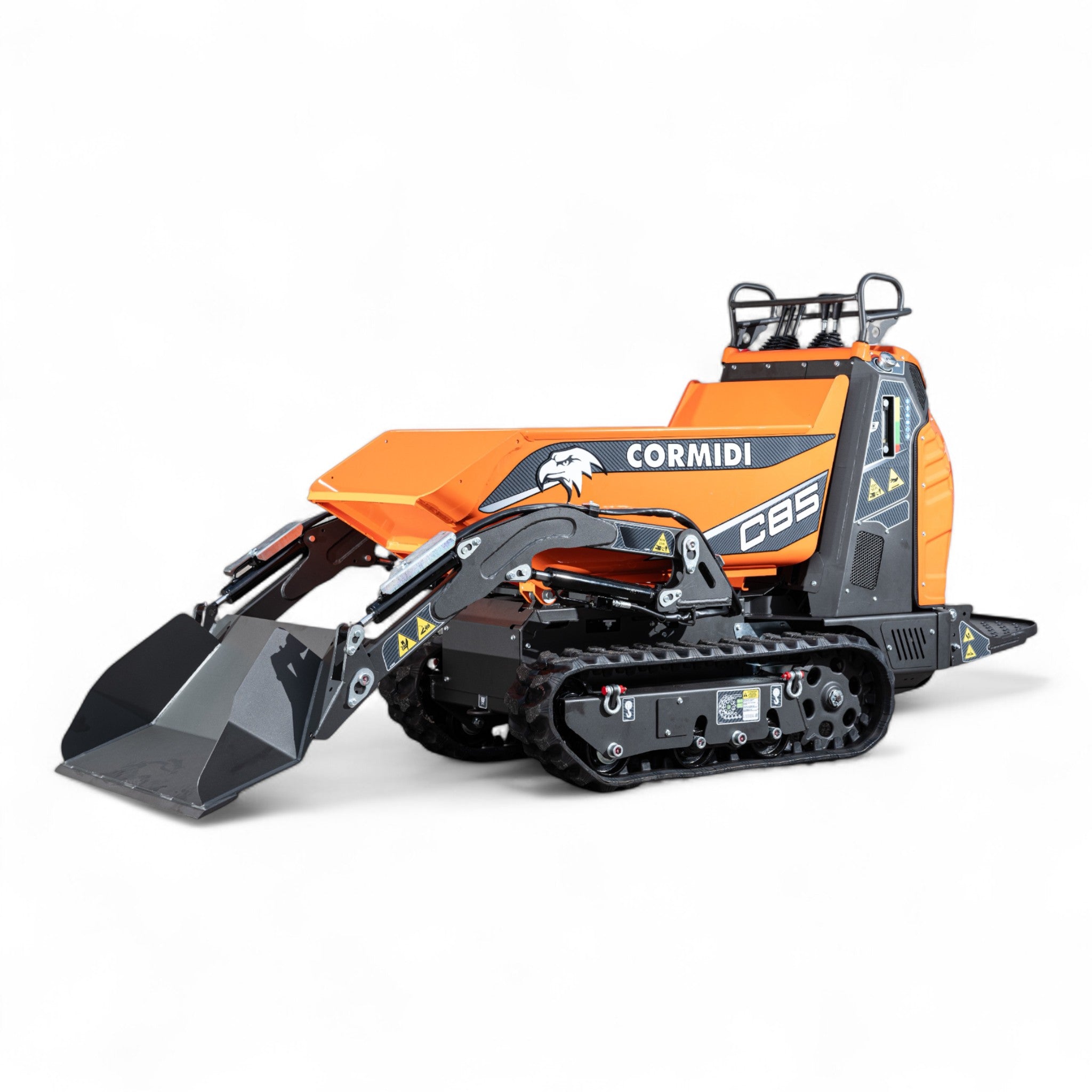 Cormidi C85 AC-ACW Hydrostatic Track Dumper, 800 kg (1764 lb) Load