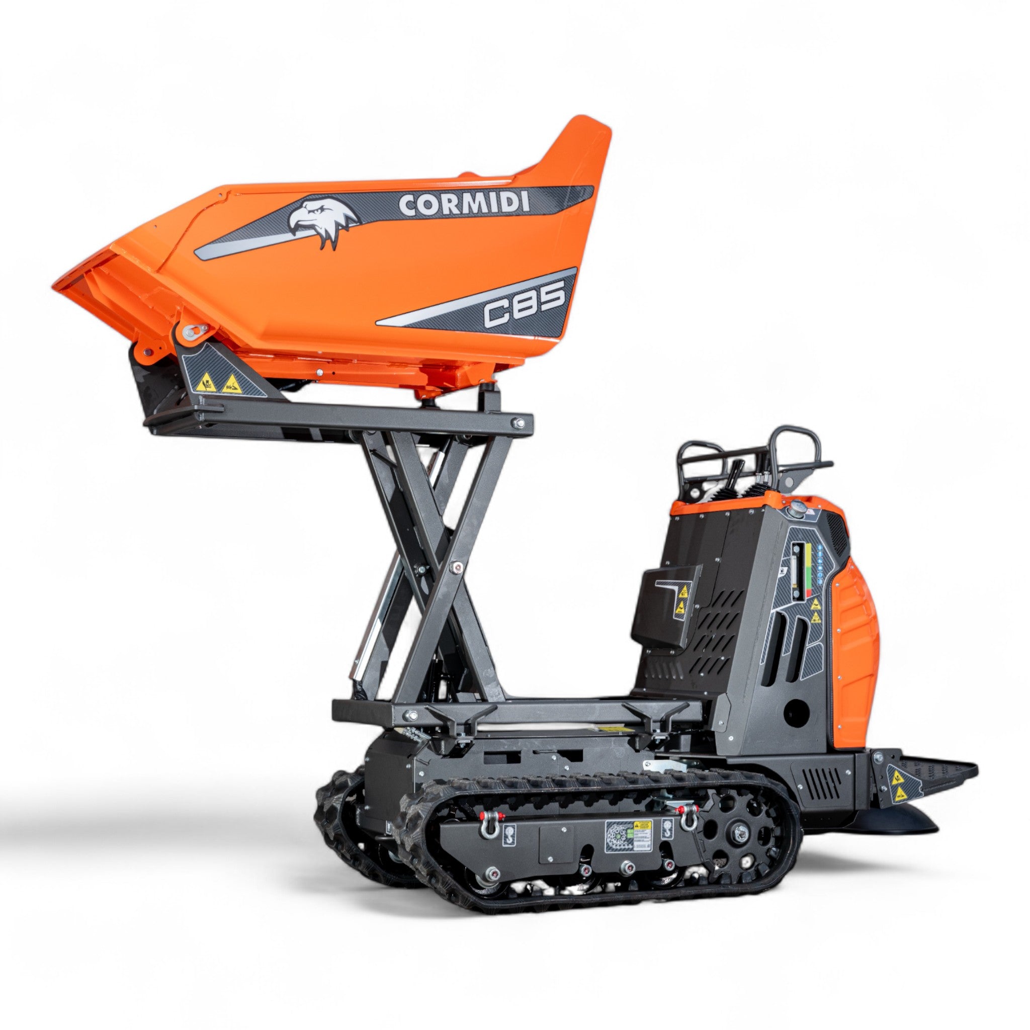 Cormidi C85 HI Hydrostatic Track Dumper, 800 kg (1764 lb) Load