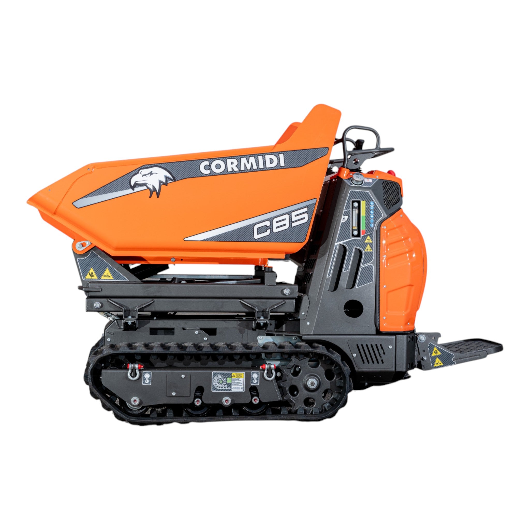 Cormidi C85 HI Hydrostatic Track Dumper, 800 kg (1764 lb) Load