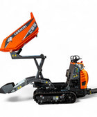 Dumper hidrostático autocargable de orugas de alta volcadura Cormidi C85 HIAC-HIACW, capacidad de carga de 800 kg (1764 lb)