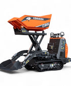 Dumper hidrostático autocargable de orugas de alta volcadura Cormidi C85 HIAC-HIACW, capacidad de carga de 800 kg (1764 lb)