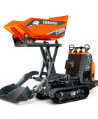 Dumper hidrostático autocargable de orugas de alta volcadura Cormidi C85 HIAC-HIACW, capacidad de carga de 800 kg (1764 lb)
