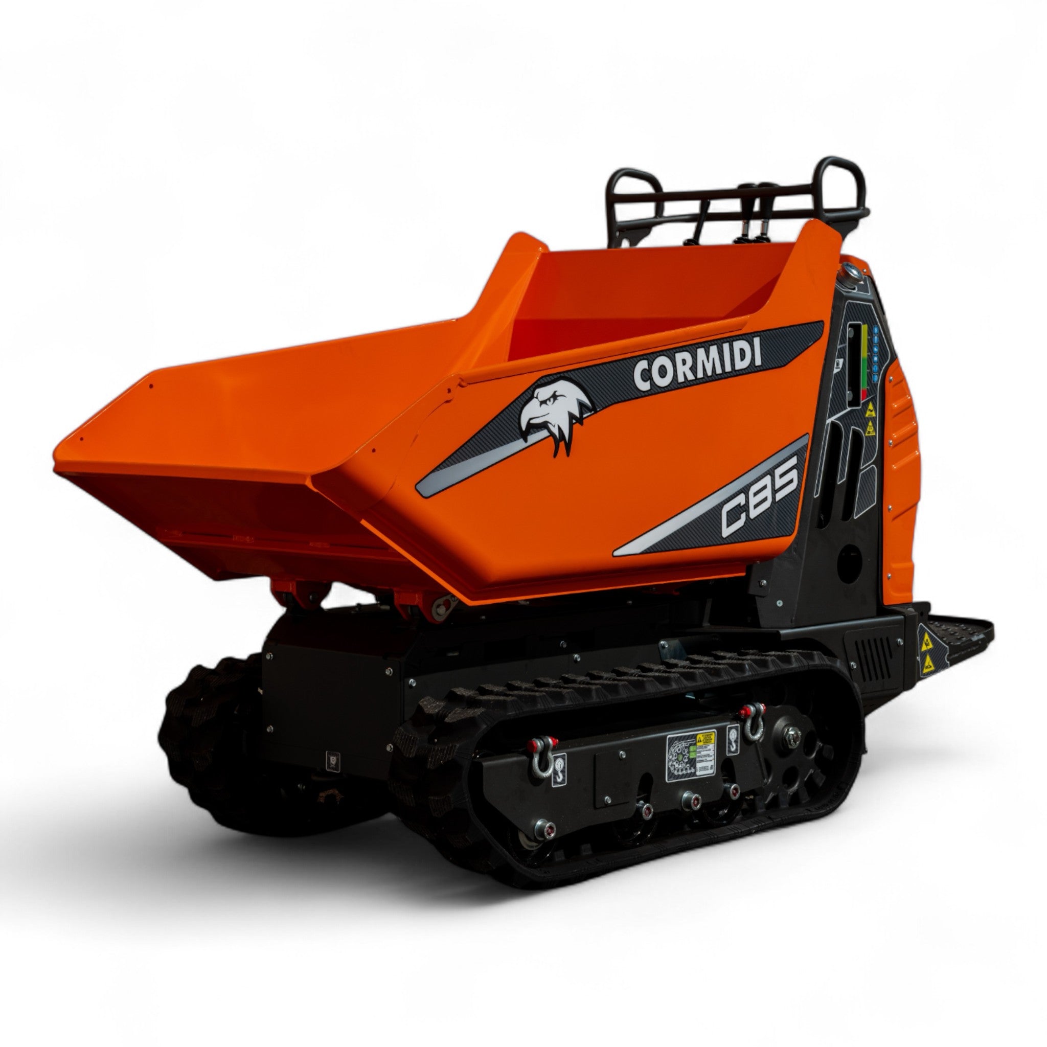 Cormidi C85 RI Hydrostatic Track Dumper, 800 kg (1764 lb) Load