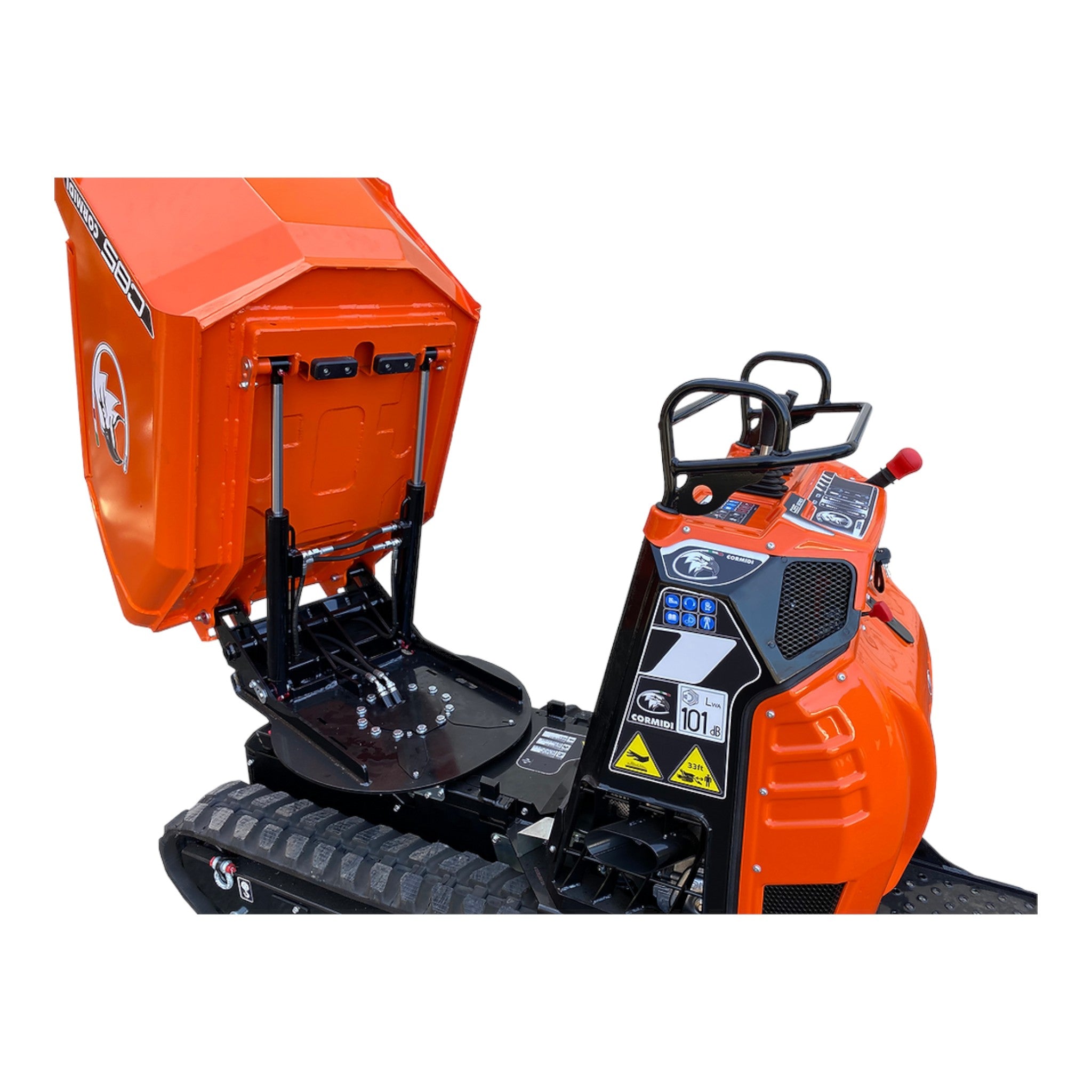 Cormidi C85 RIX Hydrostatic Track Dumper, 800 kg (1764 lb) Load