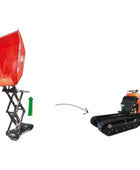 Cormidi CMF1200 - Dumper hidrostático de orugas HI-TIP con capacidad de 1200 kg (2646 lb)