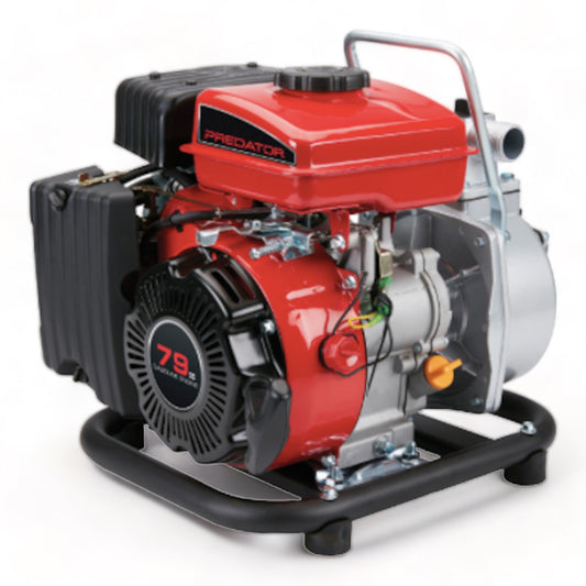 CWP79 - 1 Inch 79cc Gasoline Engine Clear Water Pump - 35 GPM