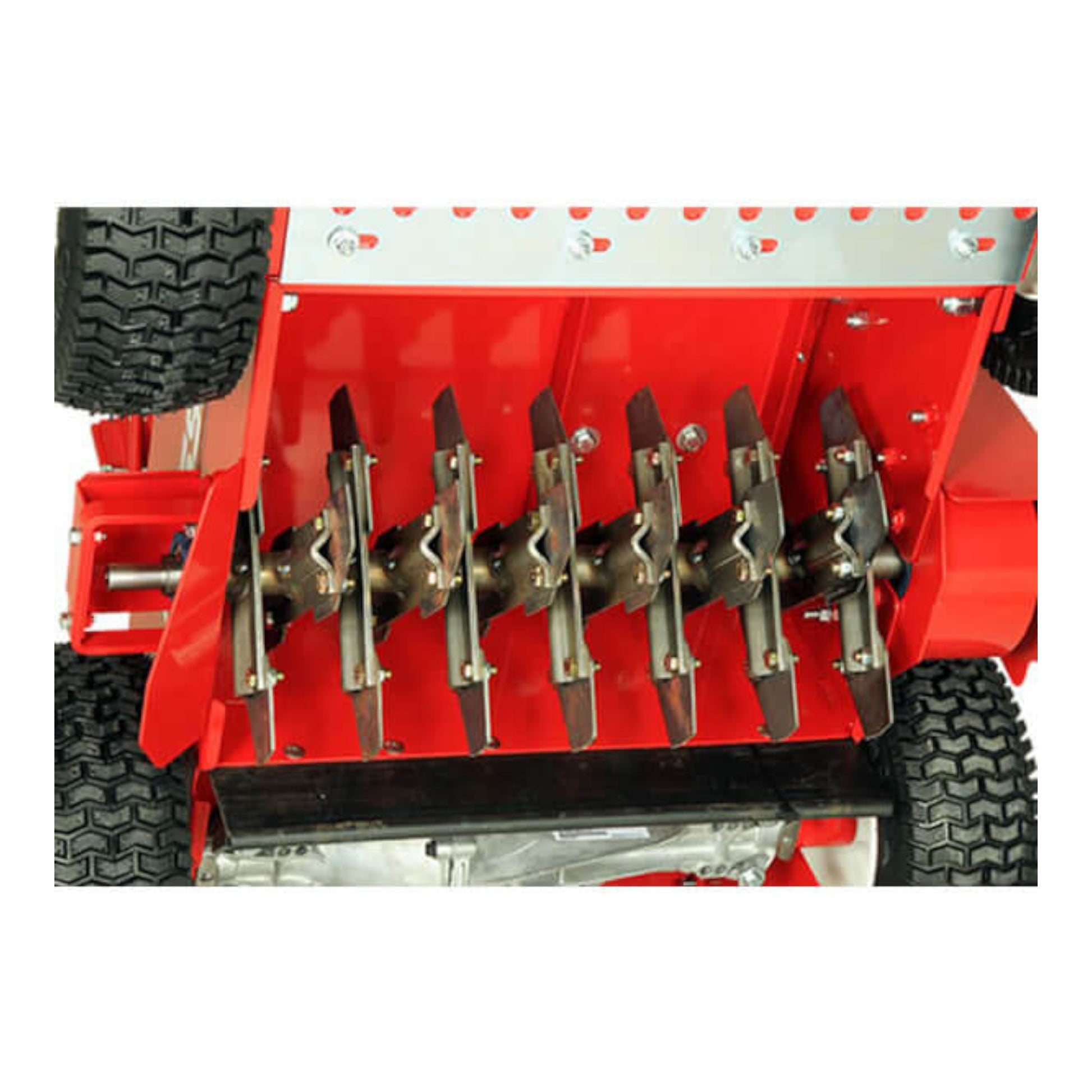 Classen HTS-20H 20-inch Honda GX270 PRO hydro-drive self-propelled turf seeder with precision seed hopper, durable build, and smooth hydrostatic drive