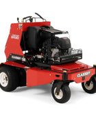 Classen SA-30A 30-inch Kawasaki FS541V PRO stand-aer aerator with heavy-duty tines, stand-on platform, and commercial-grade durability