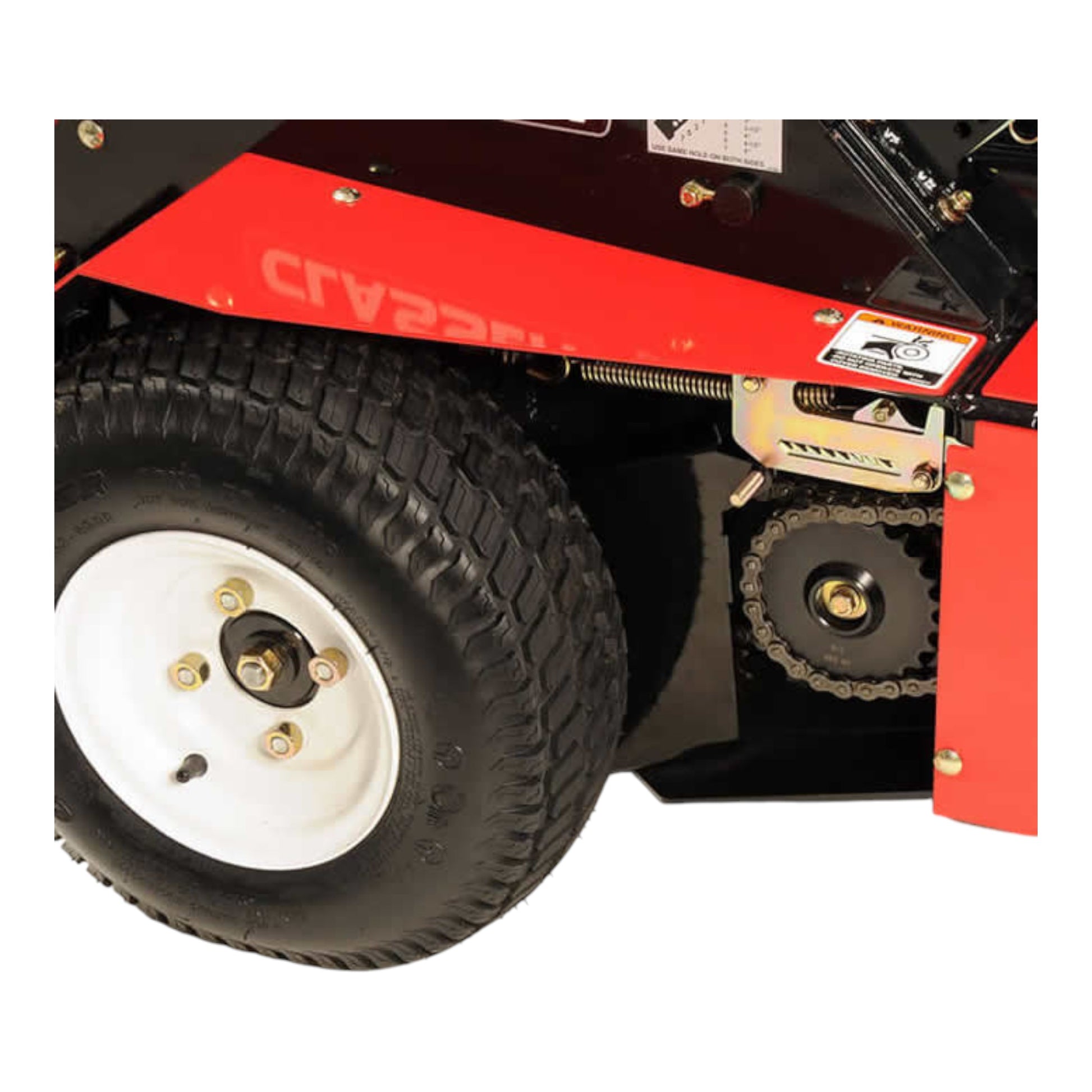 Classen SA-30A 30-inch Kawasaki FS541V PRO stand-aer aerator with heavy-duty tines, stand-on platform, and commercial-grade durability