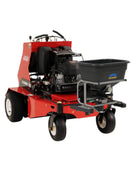 Classen SA-30A 30-inch Kawasaki FS541V PRO stand-aer aerator with heavy-duty tines, stand-on platform, and commercial-grade durability