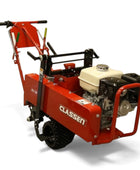 Classen SC18A/8 Honda GX240 gear-drive sod cutter with 18-inch cutting width, heavy-duty gearbox drive, and commercial-grade build
