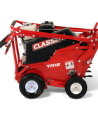 Classen TA18AH 18-inch Honda GX120 PRO steerable compact aerator with heavy-duty tines and compact steering design