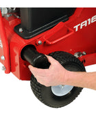 Classen TA18AH 18-inch Honda GX120 PRO steerable compact aerator with heavy-duty tines and compact steering design