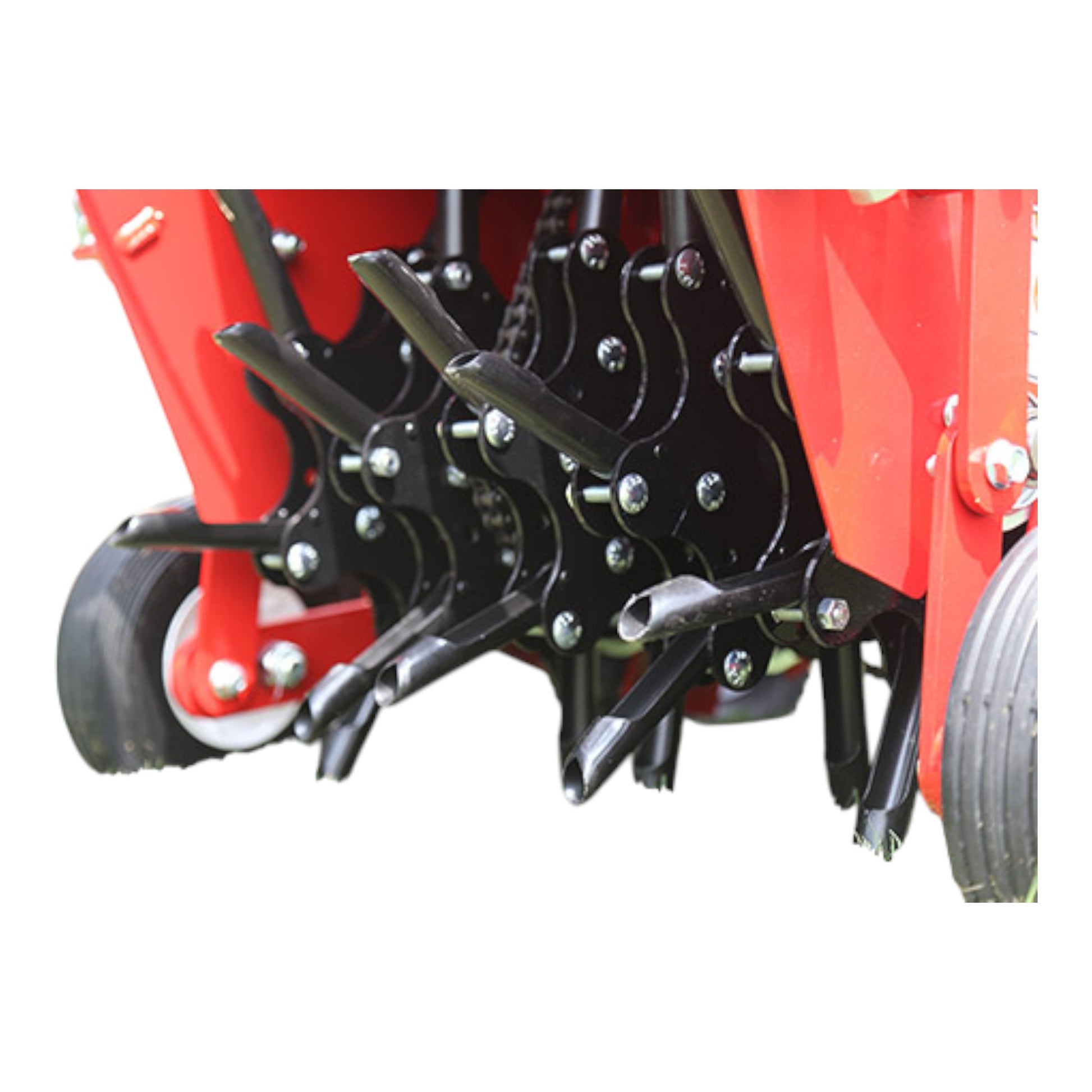 Classen TA18AH 18-inch Honda GX120 PRO steerable compact aerator with heavy-duty tines and compact steering design