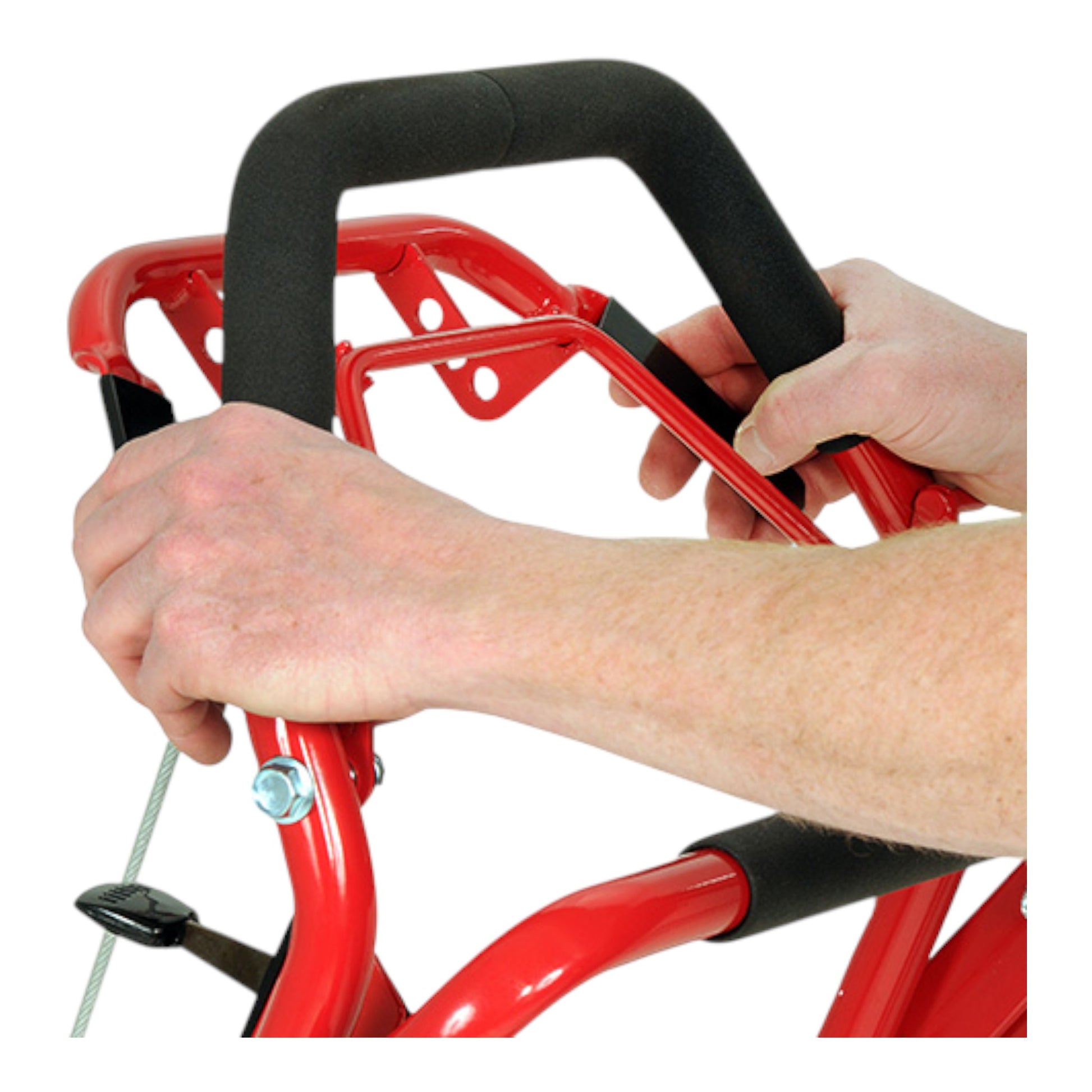 Classen TA18AH 18-inch Honda GX120 PRO steerable compact aerator with heavy-duty tines and compact steering design