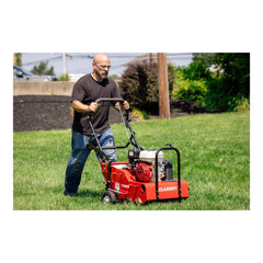 Classen TA22H 21 Inch PRO Honda GX120 Steerable Split-Drum Aerator