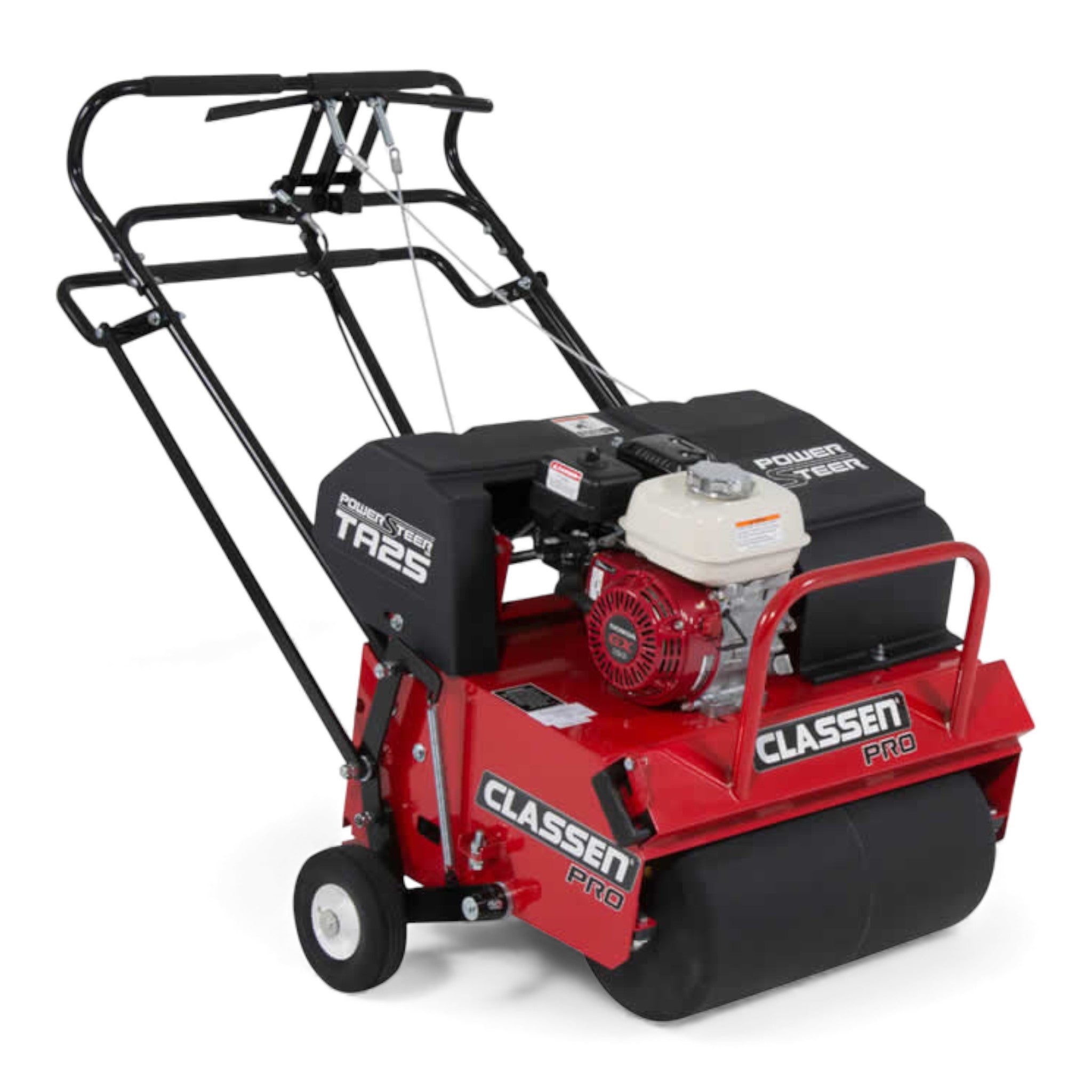 Classen TA25DA 25-Inch Honda GX120 PowerSteer PRO Aerator | House