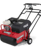 Classen TA25DA 25-inch Honda GX120 PowerSteer PRO aerator with heavy-duty tines and steerable power drive