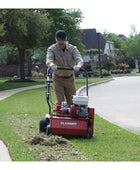 Classen TRS-20H 20-inch PRO hydro-drive turf rake with heavy-duty tine system and durable hydrostatic drive