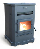 Cleveland Iron Works PS130W-CIW Large Pellet Stove - 130lb. Hopper