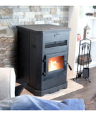 Cleveland Iron Works PS130W-CIW Large Pellet Stove - 130lb. Hopper