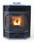 Cleveland Iron Works PSBF66W-CIW Bay Front Pellet Stove - 65lb. Hopper