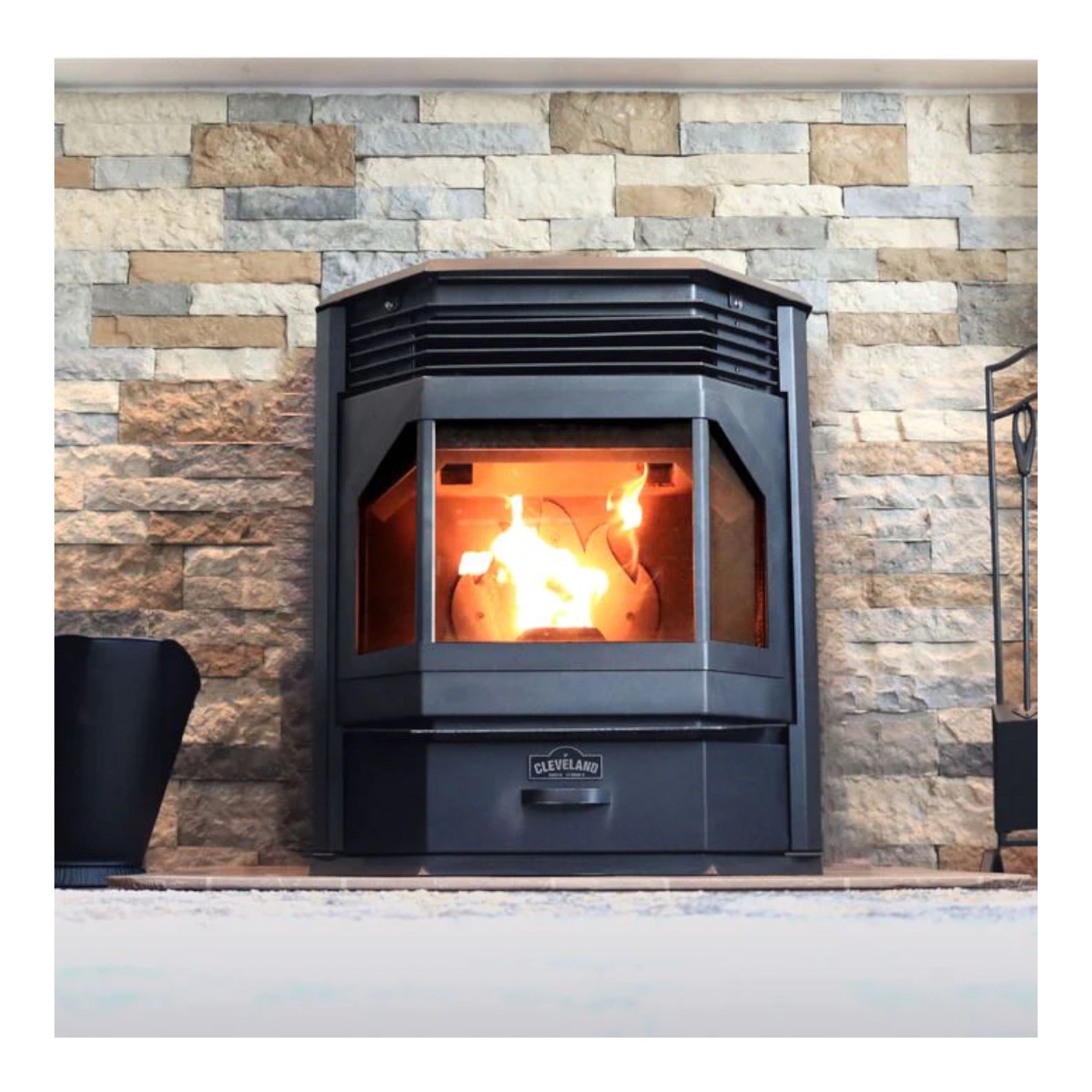 Cleveland Iron Works Bayfront Pellet Stove - Thumbnail 4