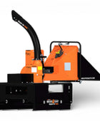 Crary Bear Cat CH500H 5 Inch Skid Steer Hydraulic Powered Wood Chipper - 15-22 GPM E