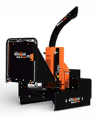 Crary Bear Cat CH500H 5 Inch Skid Steer Hydraulic Powered Wood Chipper - 15-22 GPM J