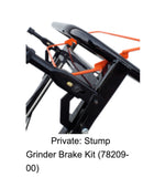 Crary Bear Cat SGPRO Stump Grinder - Honda GX390 11.7 HP, 11 Inch Above Ground Grinding, 8 Greenteeth Wearsharp Q