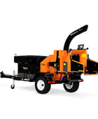 Crary Bearcat CH1015H 10 Inch Hydraulic Towable Wood Chipper - Kubota Gasoline 57 HP Engine A