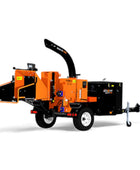 Crary Bearcat CH1015H 10 Inch Hydraulic Towable Wood Chipper - Kubota Gasoline 57 HP Engine E