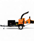 Crary Bearcat CH1015H 10 Inch Hydraulic Towable Wood Chipper - Kubota Gasoline 57 HP Engine G