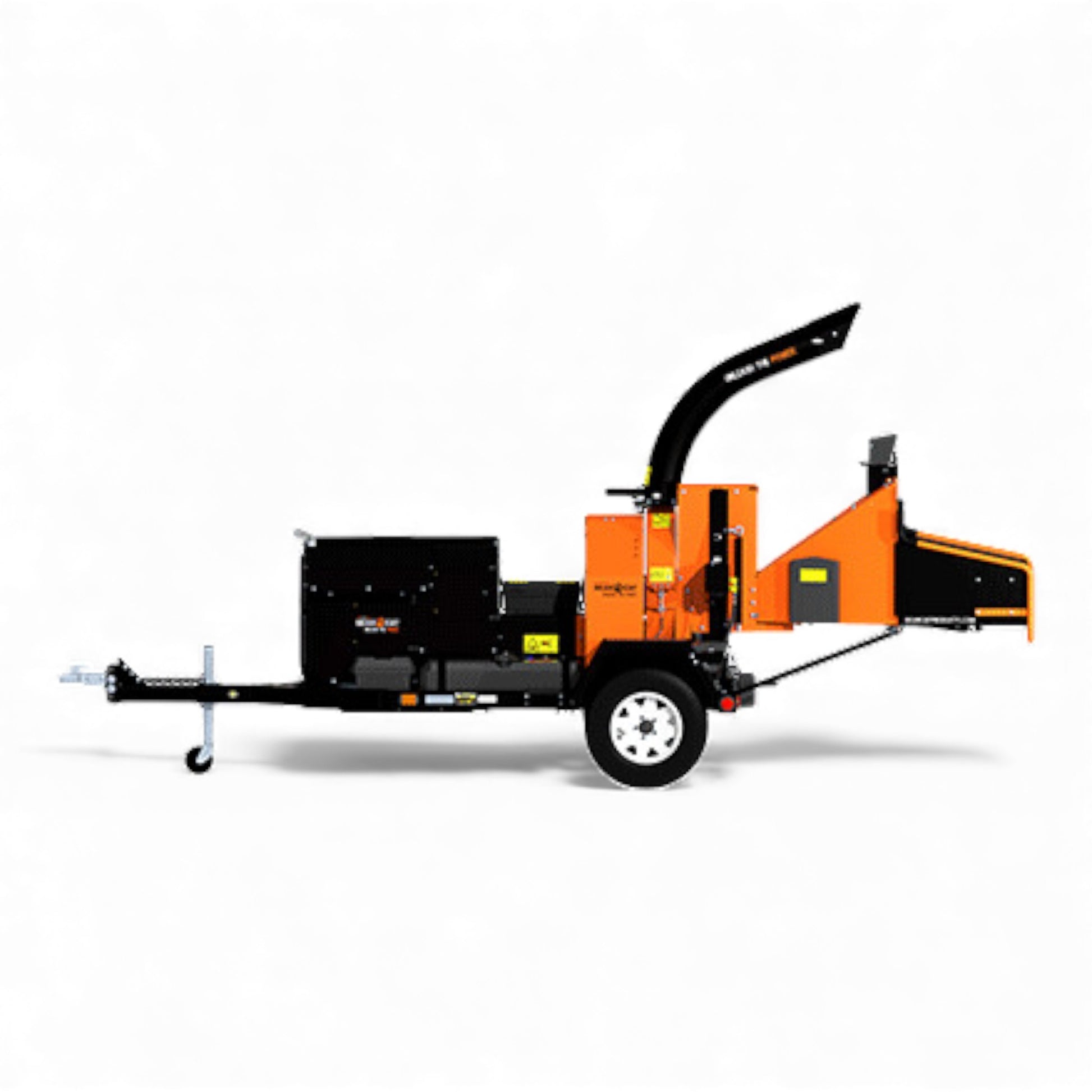 Crary Bearcat CH1015H 10 Inch Hydraulic Towable Wood Chipper - Kubota Gasoline 57 HP Engine G