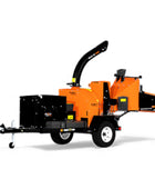 Crary Bearcat CH1015H 10 Inch Hydraulic Towable Wood Chipper - Kubota Gasoline 57 HP Engine H