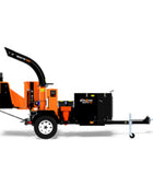 Crary Bearcat CH1015H 10 Inch Hydraulic Towable Wood Chipper - Kubota Gasoline 57 HP Engine K