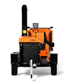 Crary Bearcat CH1015H 10 Inch Hydraulic Towable Wood Chipper - Kubota Gasoline 57 HP Engine Q