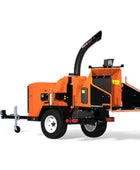 Crary Bearcat CH611DH 6 Inch Hydraulic Towable Wood Chipper - Kubota Diesel 24.8 HP Engine E