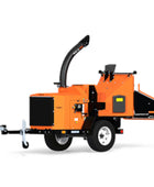 Crary Bearcat CH611DH 6 Inch Hydraulic Towable Wood Chipper - Kubota Diesel 24.8 HP Engine G