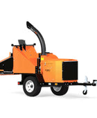 Crary Bearcat CH611DH 6 Inch Hydraulic Towable Wood Chipper - Kubota Diesel 24.8 HP Engine I