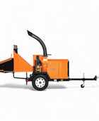 Crary Bearcat CH611DH 6 Inch Hydraulic Towable Wood Chipper - Kubota Diesel 24.8 HP Engine J