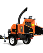 Crary Bearcat CH6627H 6 Inch Towable Wood Chipper - Briggs & Stratton Vanguard 23 HP Engine D
