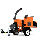 Crary Bearcat CH6627H 6 Inch Towable Wood Chipper - Briggs & Stratton Vanguard 23 HP Engine F