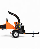 Crary Bearcat CH8993H 9 Inch Hydraulic Towable Turntable Wood Chipper - Briggs & Stratton Vanguard 35 HP Engine C